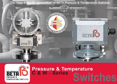 BETA Pressure & Temperature Switches
